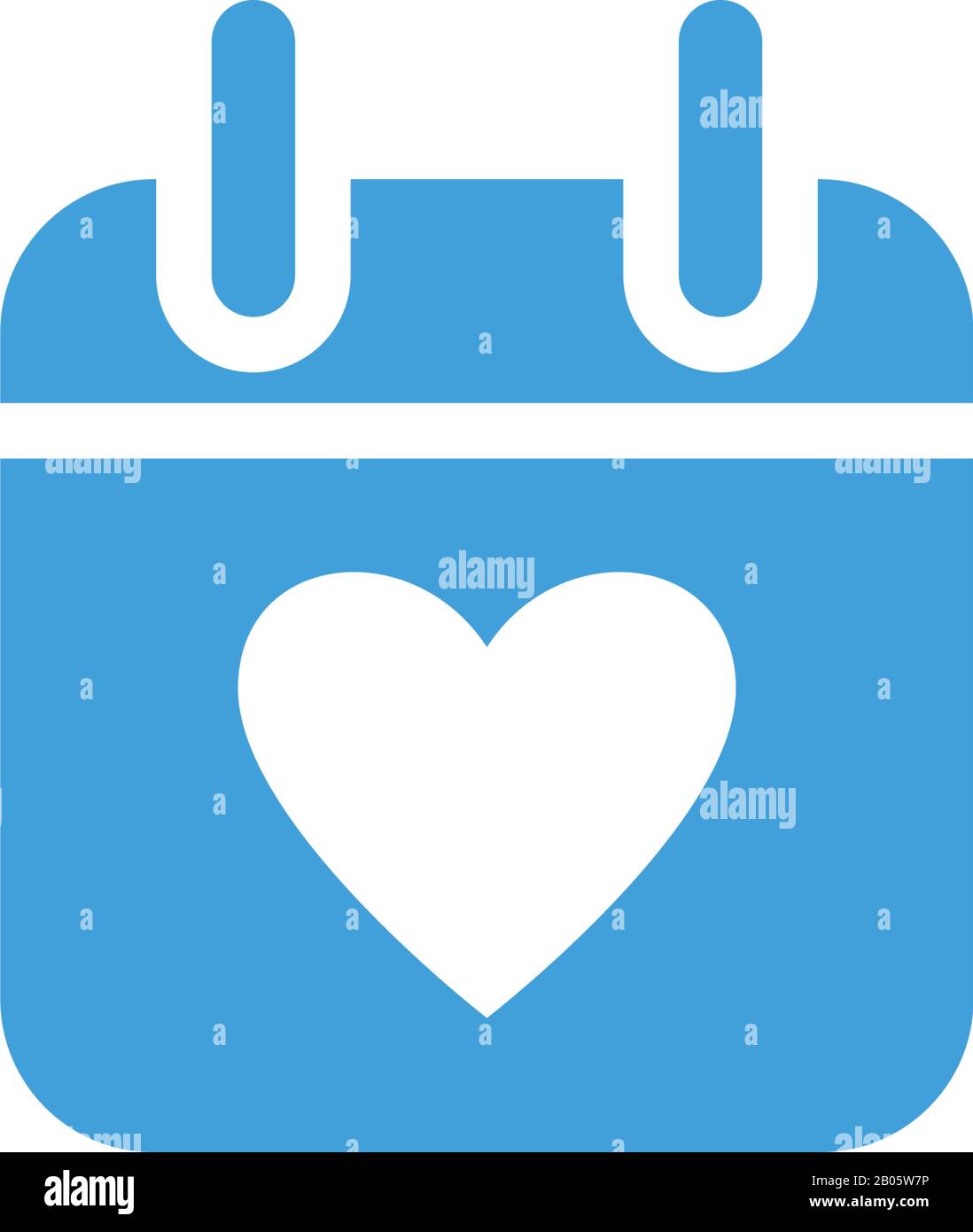 Modèle vectoriel de conception d'icône de calendrier Illustration de Vecteur