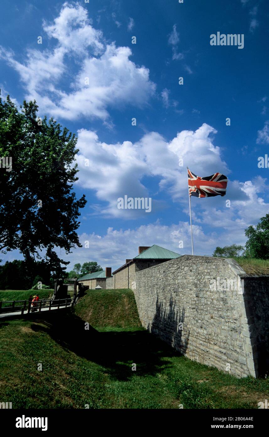 CANADA ONTARIO CHUTES DU NIAGARA, VIEUX FORT ERIE Banque D'Images