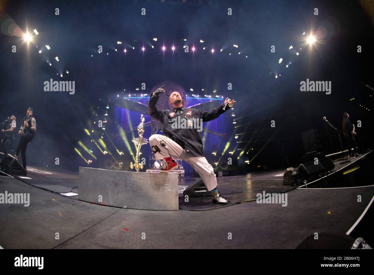 Zurich, Suisse. 17 février 2020. Heavy Metal - MegaDeathPunch - Tour 2020 le 17 février 2020 dans le Hallenstadion Zurich avec Cinq Finger Death Punch | usage dans le monde crédit: DPA/Alay Live News Banque D'Images
