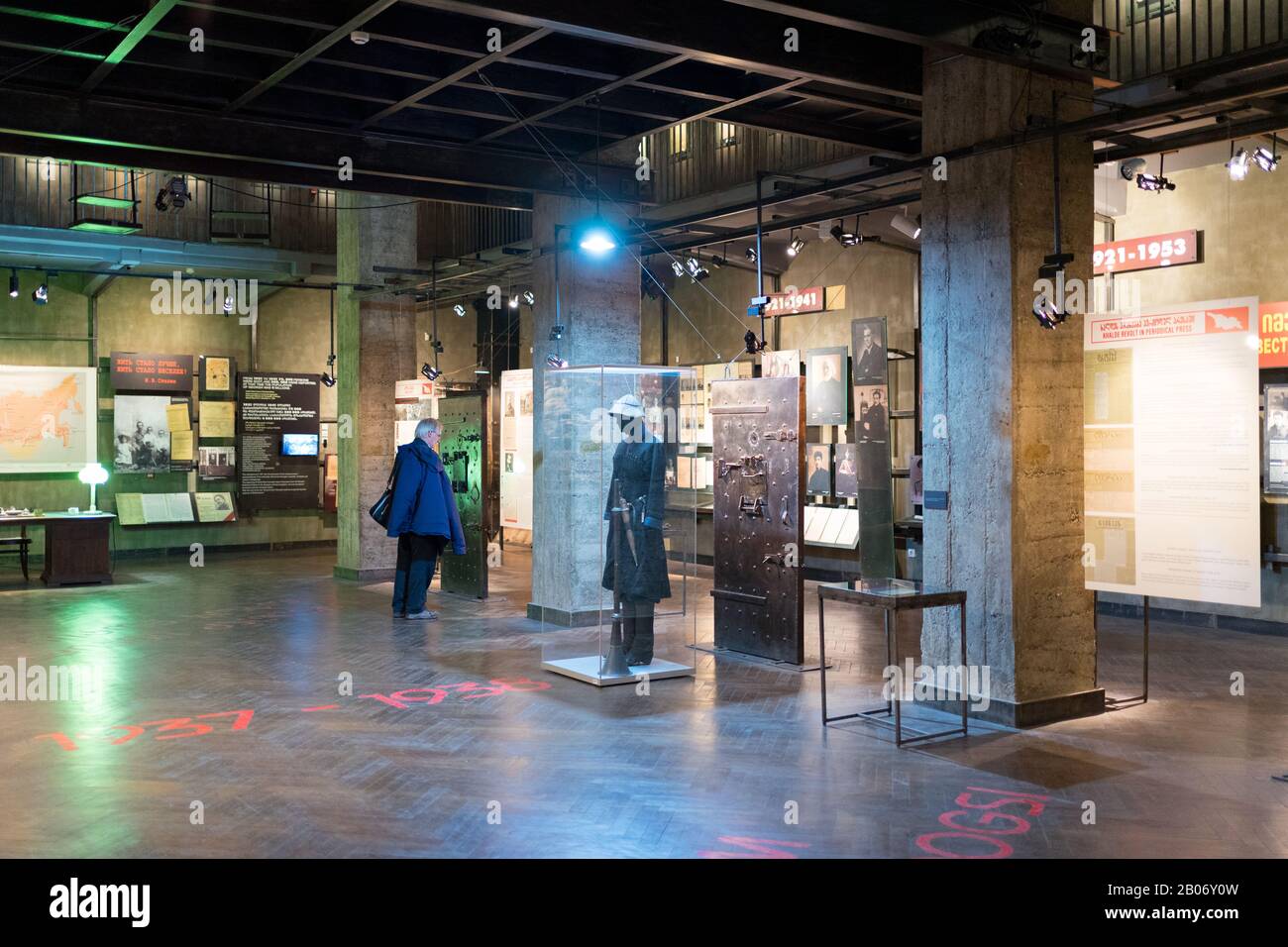 Tbilissi, Géorgie - 18 Février 2020 : Exposition Au Musée National Géorgien, Tbilissi, Géorgie. Le musée national géorgien unifie plusieurs m principaux Banque D'Images