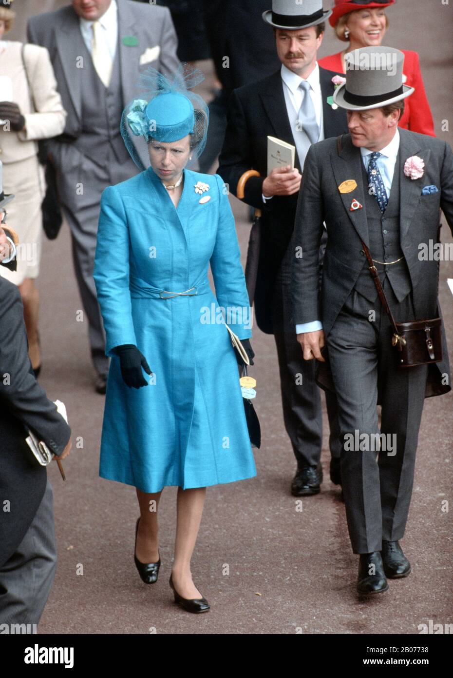 Andrew ParkerBowles et HRH Princess Anne HRH The Princess Royal at Ascot courses, Ascot Andrew ParkerBowles et HRH Princess Anne HRH The Princess Royal at Ascot courses, Ascot