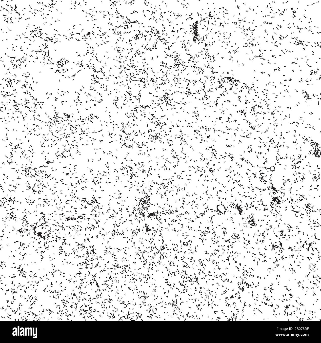 Grunge encre sale noire à grain fin texture vectorielle. Effet de l'illustration de particules sales et désordonnées et abstraites Illustration de Vecteur