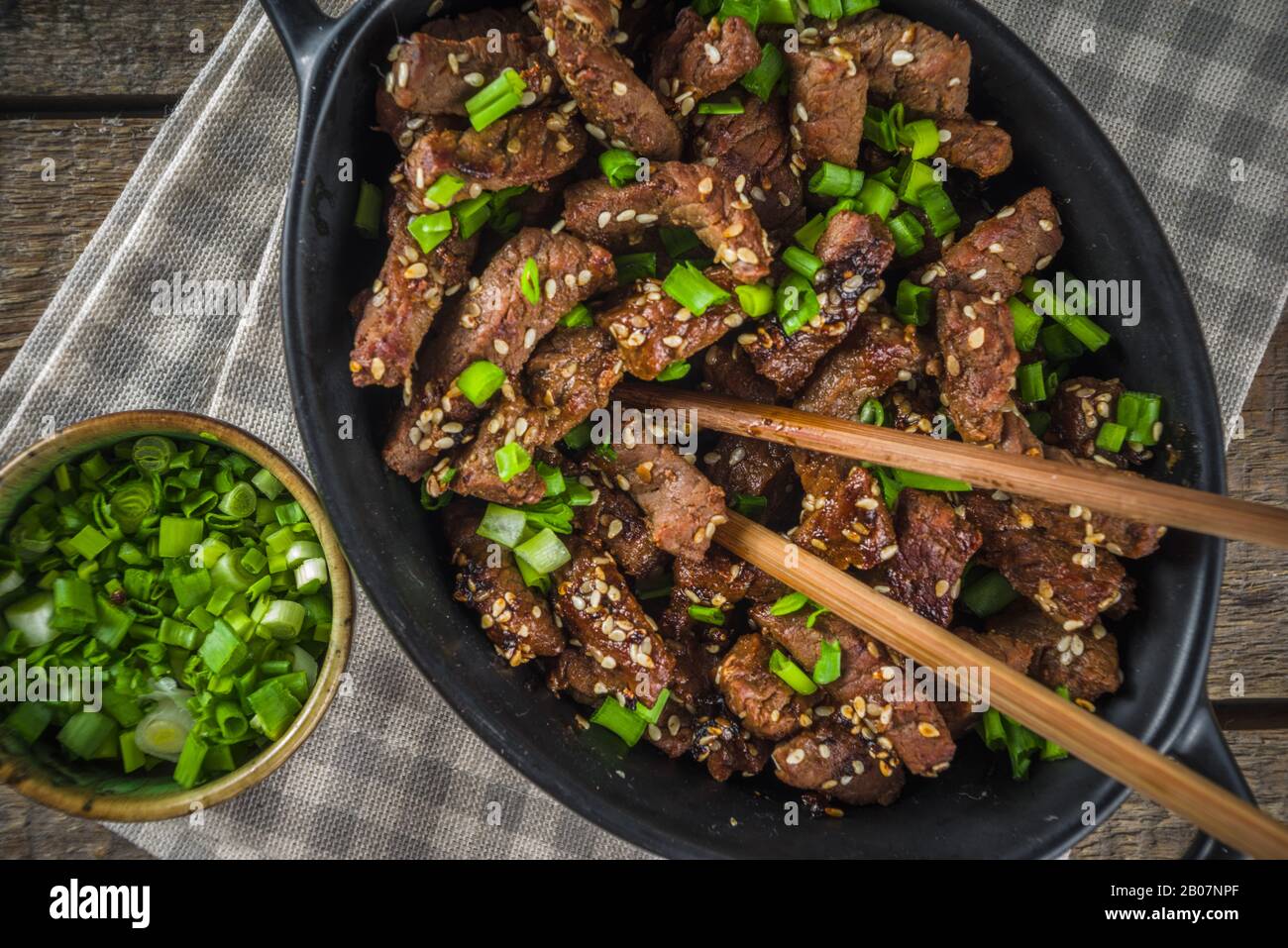 Recette côte de boeuf façon barbecue coréen - Marie Claire