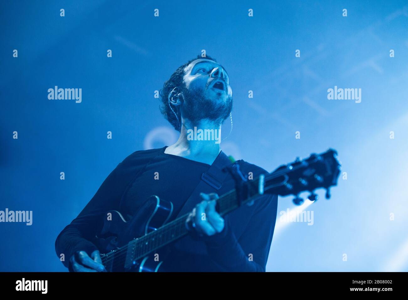 Barcelone, Espagne. 2020.02.18. Concert de groupe de rédacteurs à Sala Razzmatazz. Photographe: Aitor Rodero. Banque D'Images