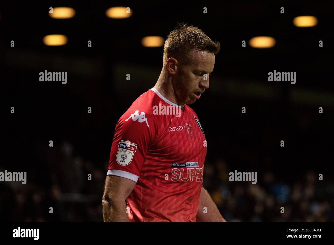 Adam Rooney. Salford City FC. Banque D'Images