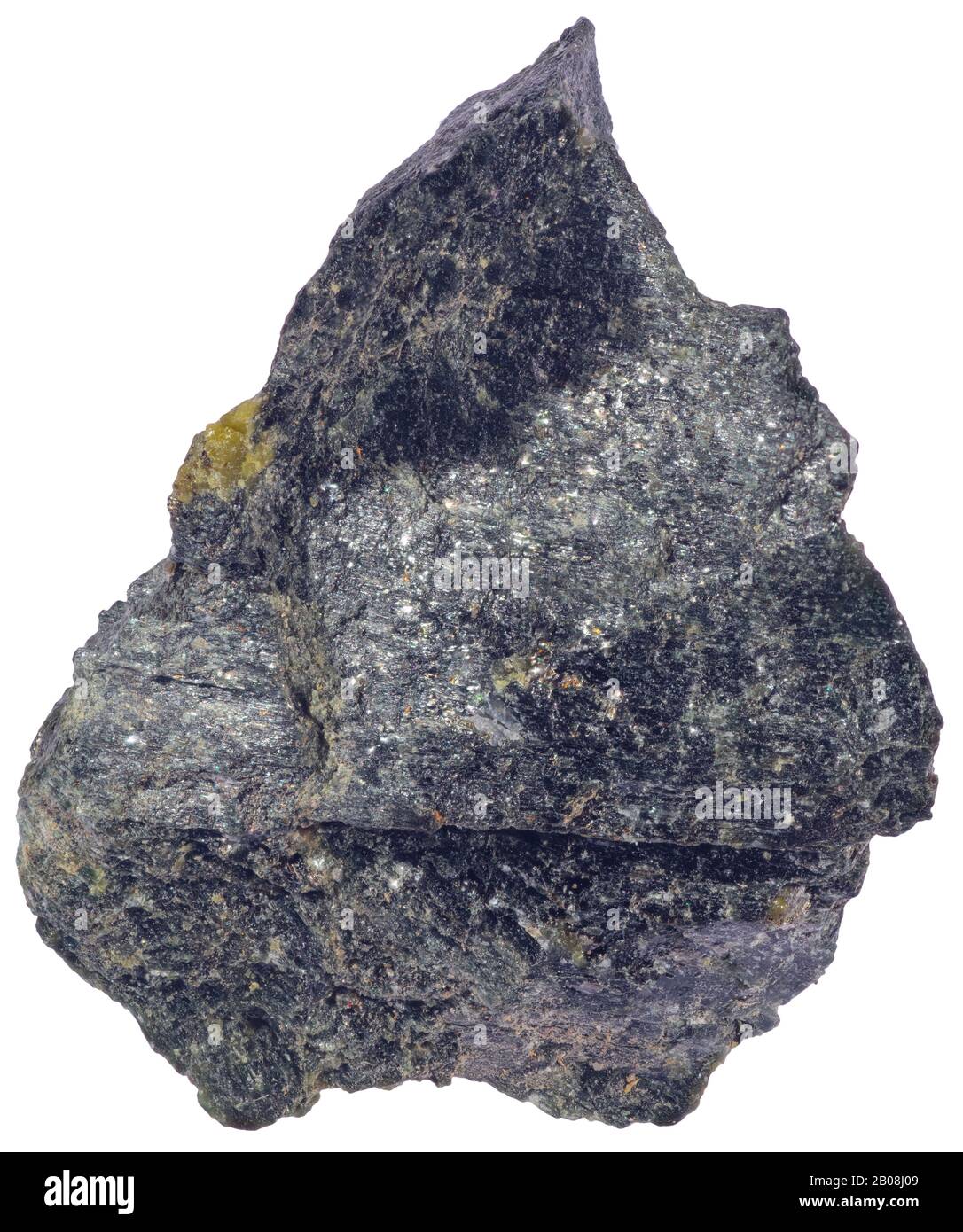 Pennantite, Chlorite, Lennoxville (Québec) Pennantite est un minéral du groupe chlorite composé de silicate de base de manganèse et d'isomorp d'aluminium Banque D'Images