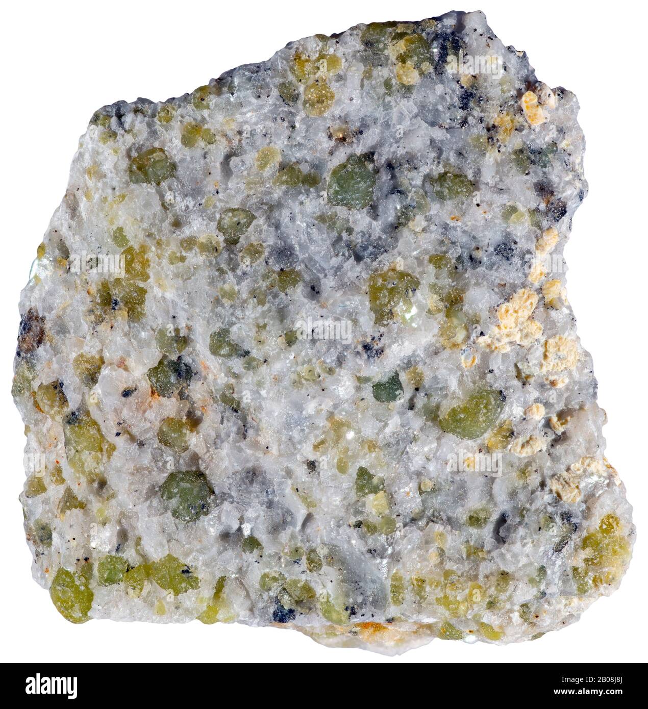 Picotite, Lanark, Ontario Une variété brun foncé d'hercynite qui contient du chrome, du magnésium et du fer et qui se retrouve couramment dans les dunites. Banque D'Images