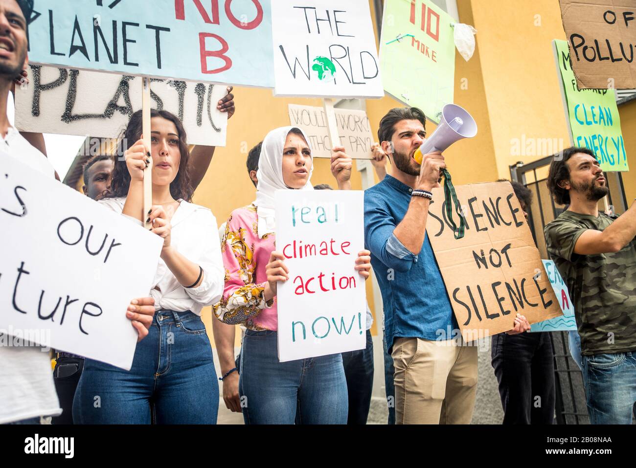 Lutte contre la pollution de l'environnement Banque de photographies et ...