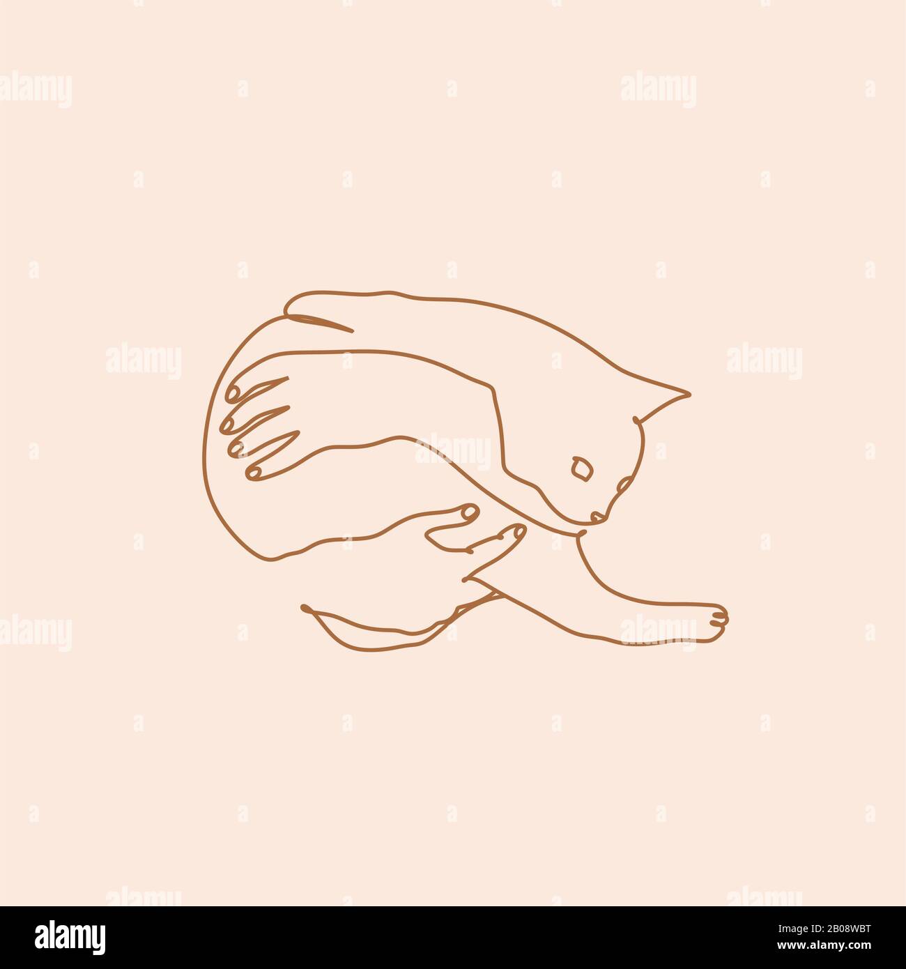 One Line Drawing Banque D Image Et Photos Alamy