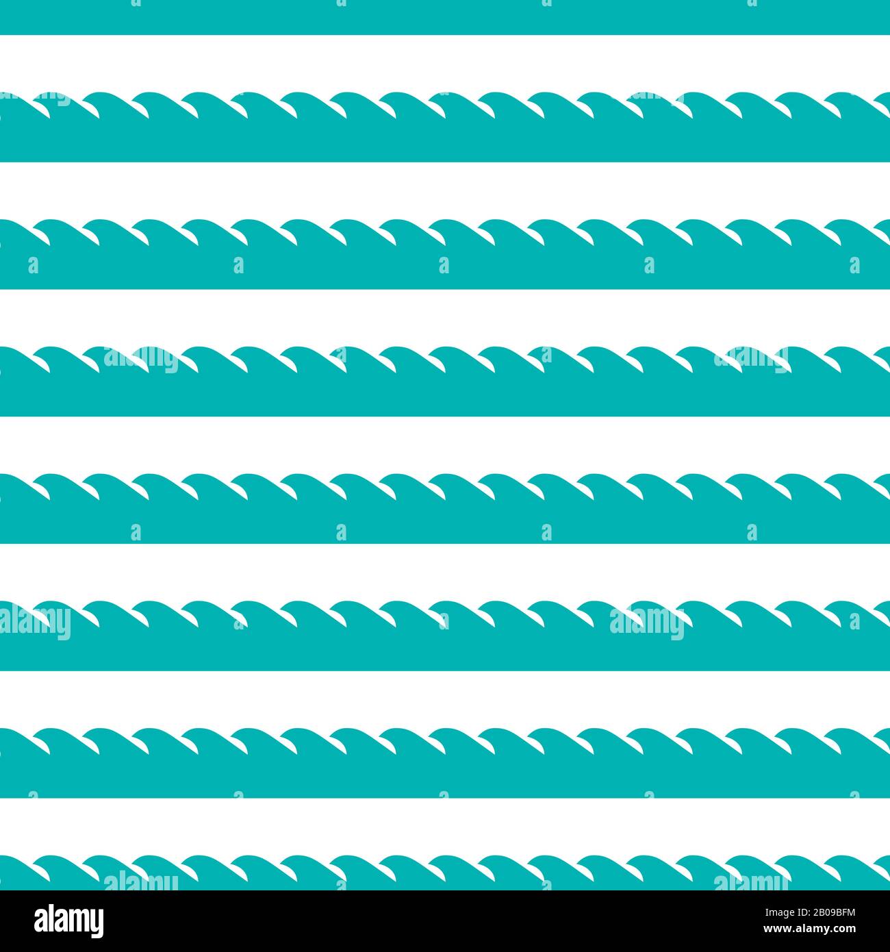 Vecteur aqua vert vagues modèle sans couture. Toile de fond nature mer illustration Illustration de Vecteur