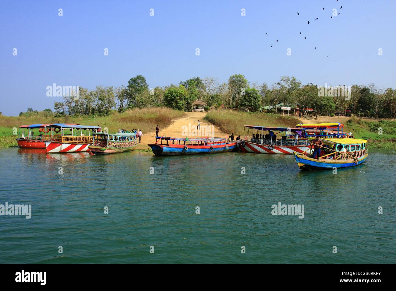 Lac Kaptai À Rangamati. Chittagong, Bangladesh. 2009. Banque D'Images