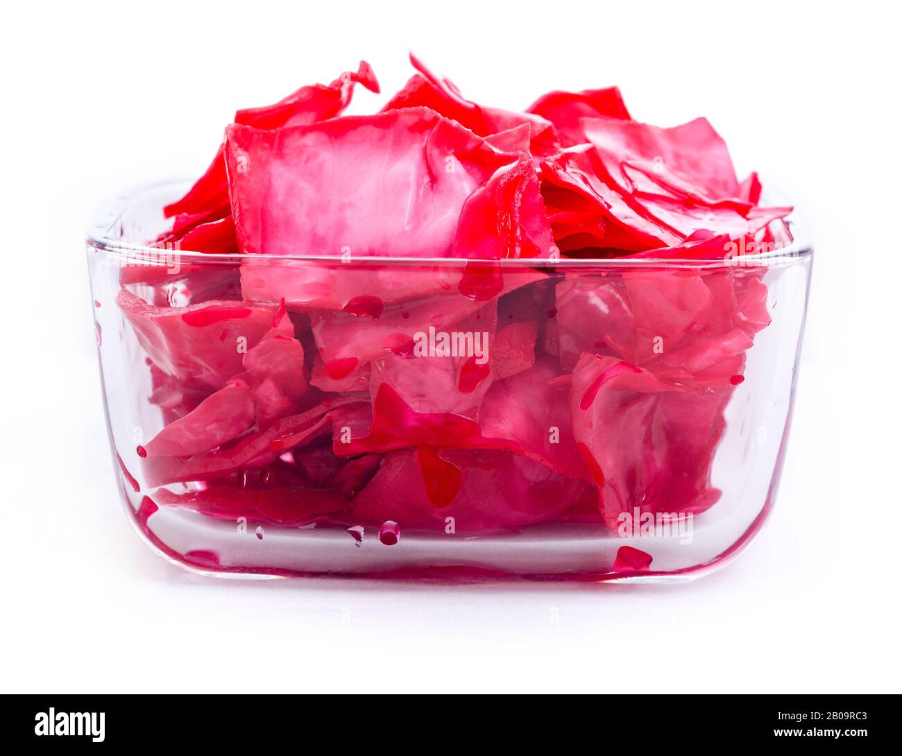 Choucroute Rouge de betteraves dans un bol Banque D'Images