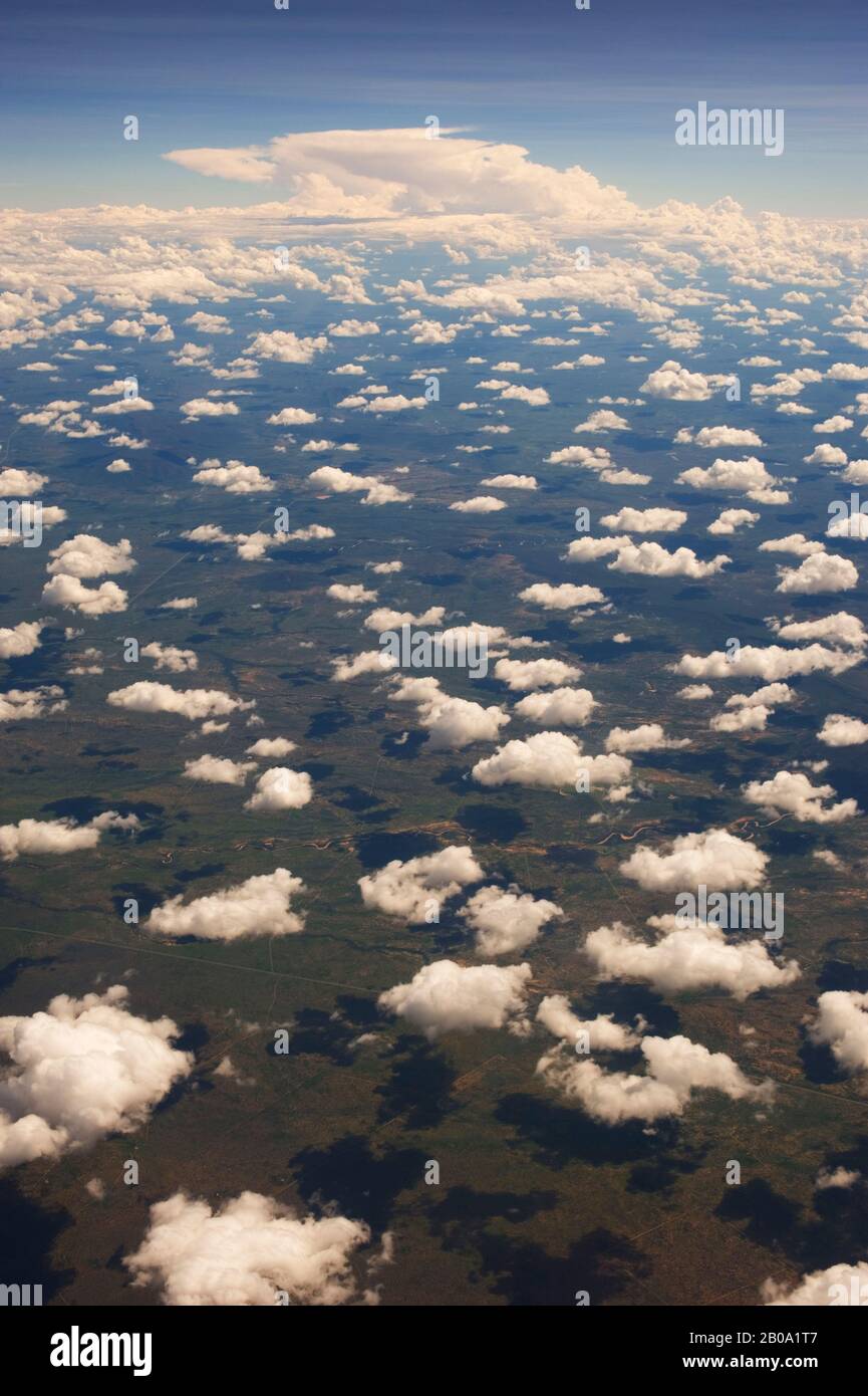 NAMIBIE, FORMATIONS NUAGEUSES Banque D'Images