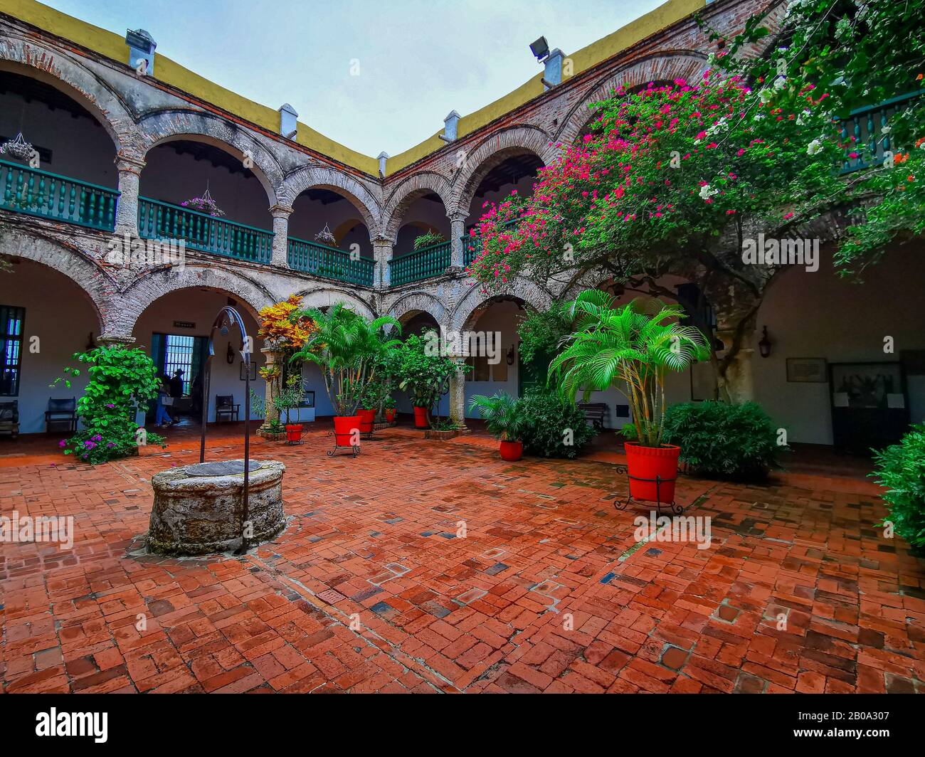 Convento de la Popa, Carthagène, Colombie. Espagnol, fortification. Banque D'Images