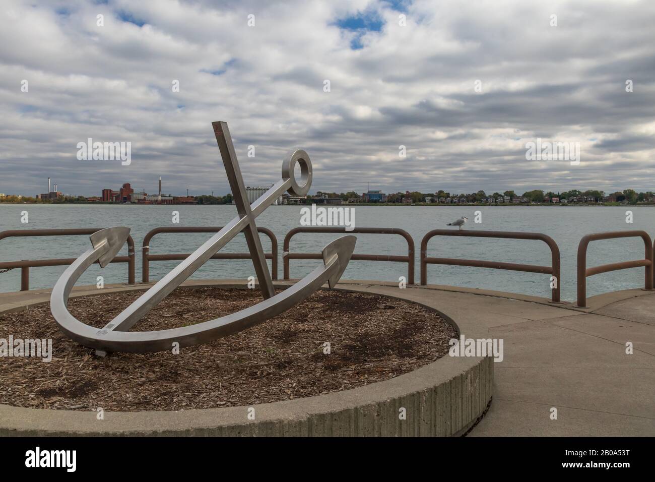 Ancrage dans la baie Banque D'Images Ancrage dans la baie Banque D'Images