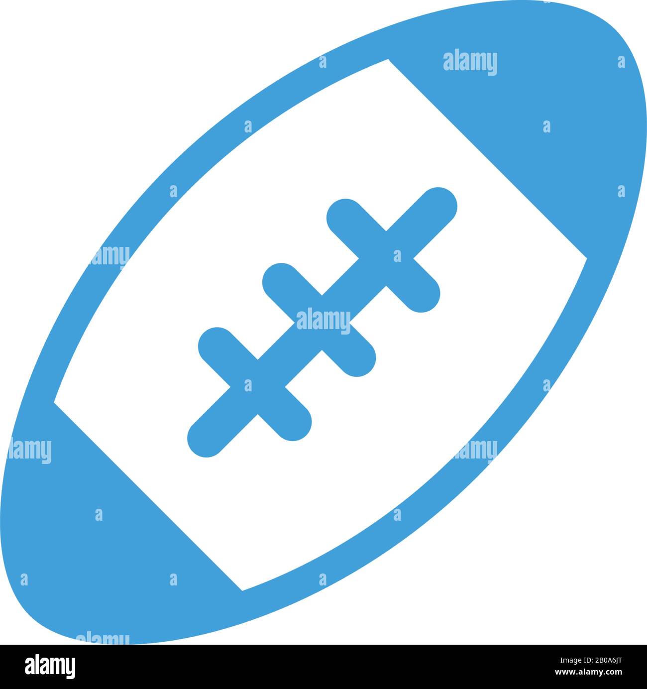 modèle vectoriel de design d'icône de football américain Illustration de Vecteur