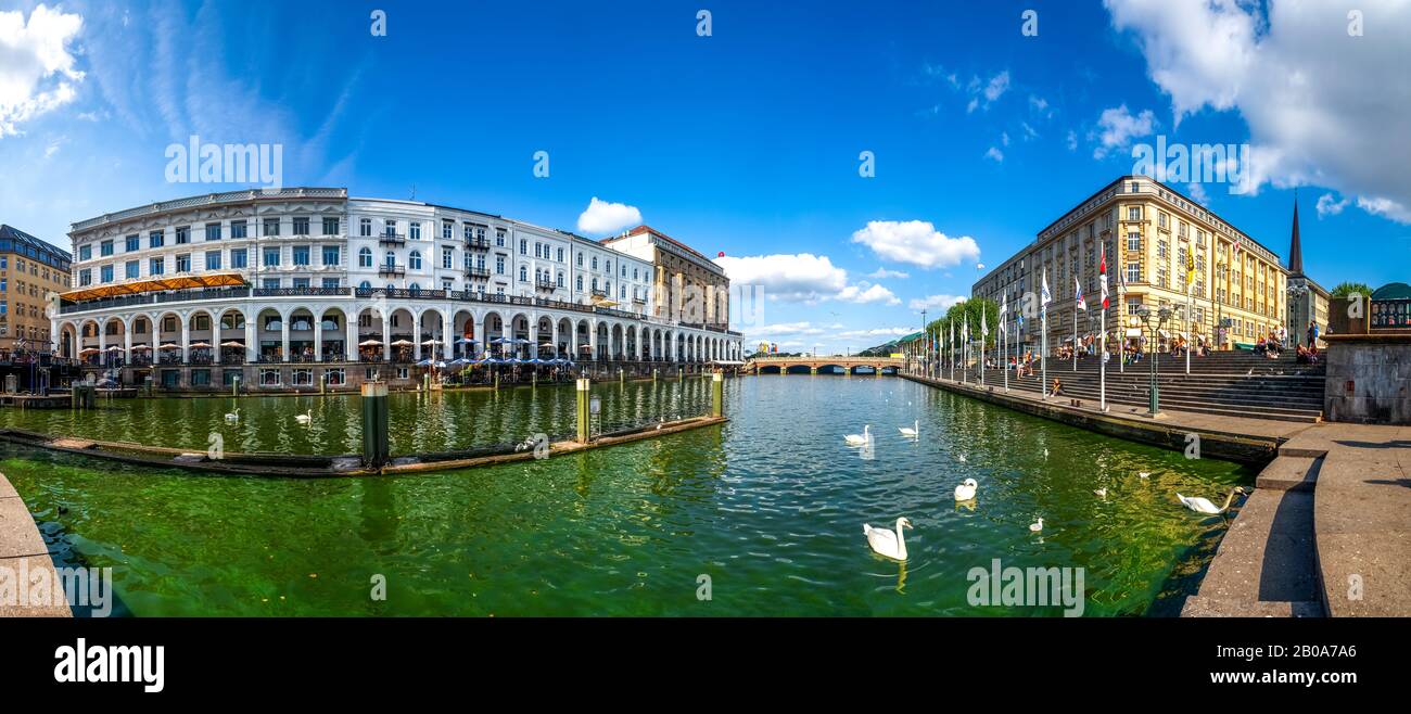 Alster Arkaden Hambourg, Allemagne Banque D'Images