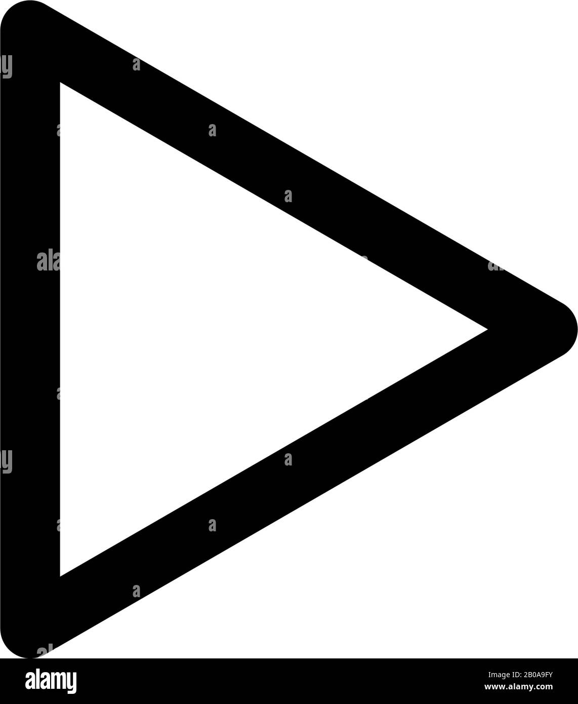 Modèle vectoriel de conception d'icône de bouton multimédia Illustration de Vecteur