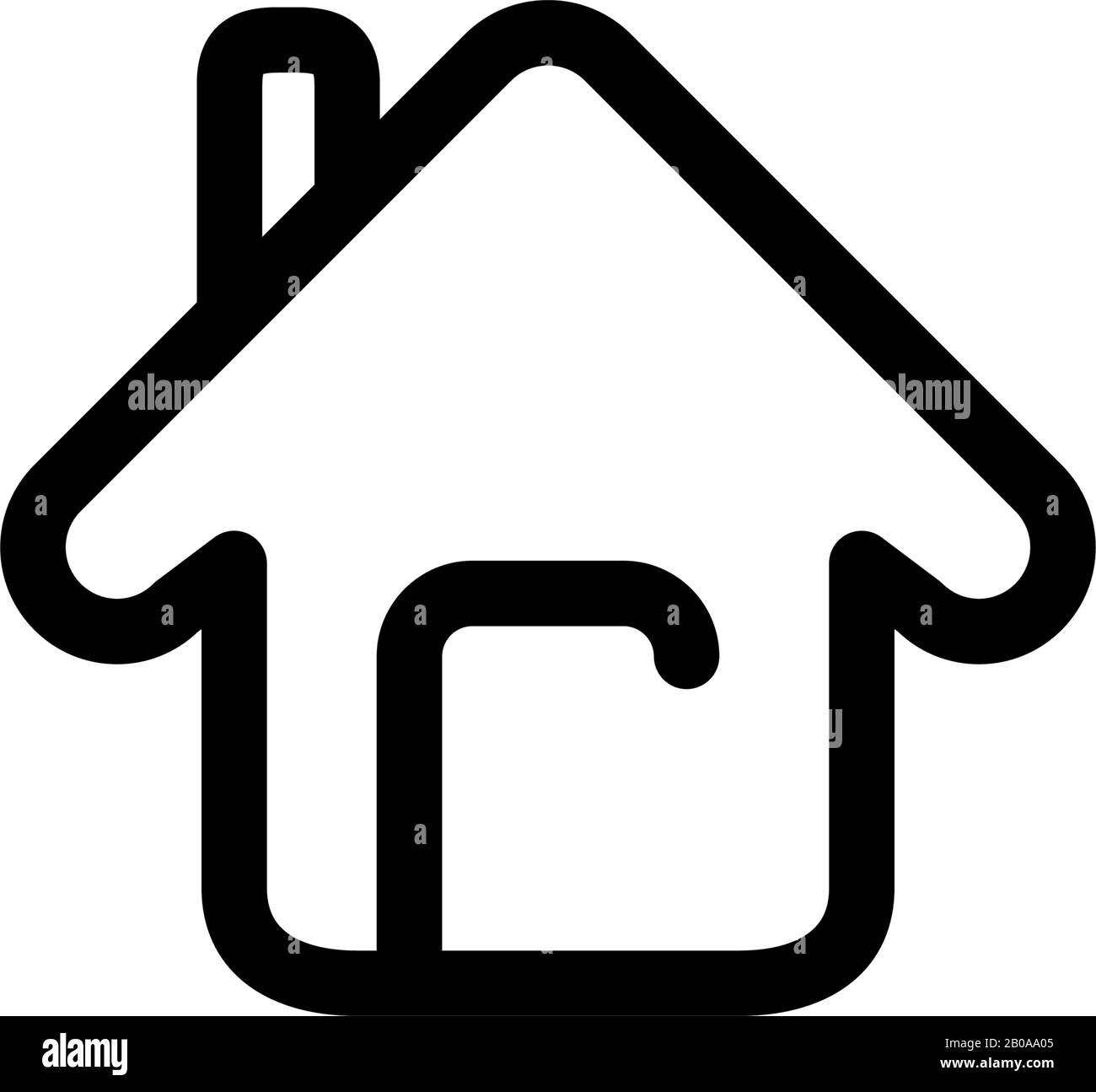 Modèle vectoriel de conception d'icônes immobilières Illustration de Vecteur