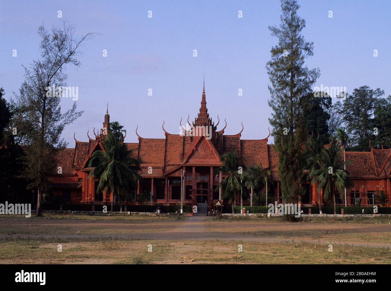 CAMBODGE, PHNOM PENH, MUSÉE NATIONAL Banque D'Images
