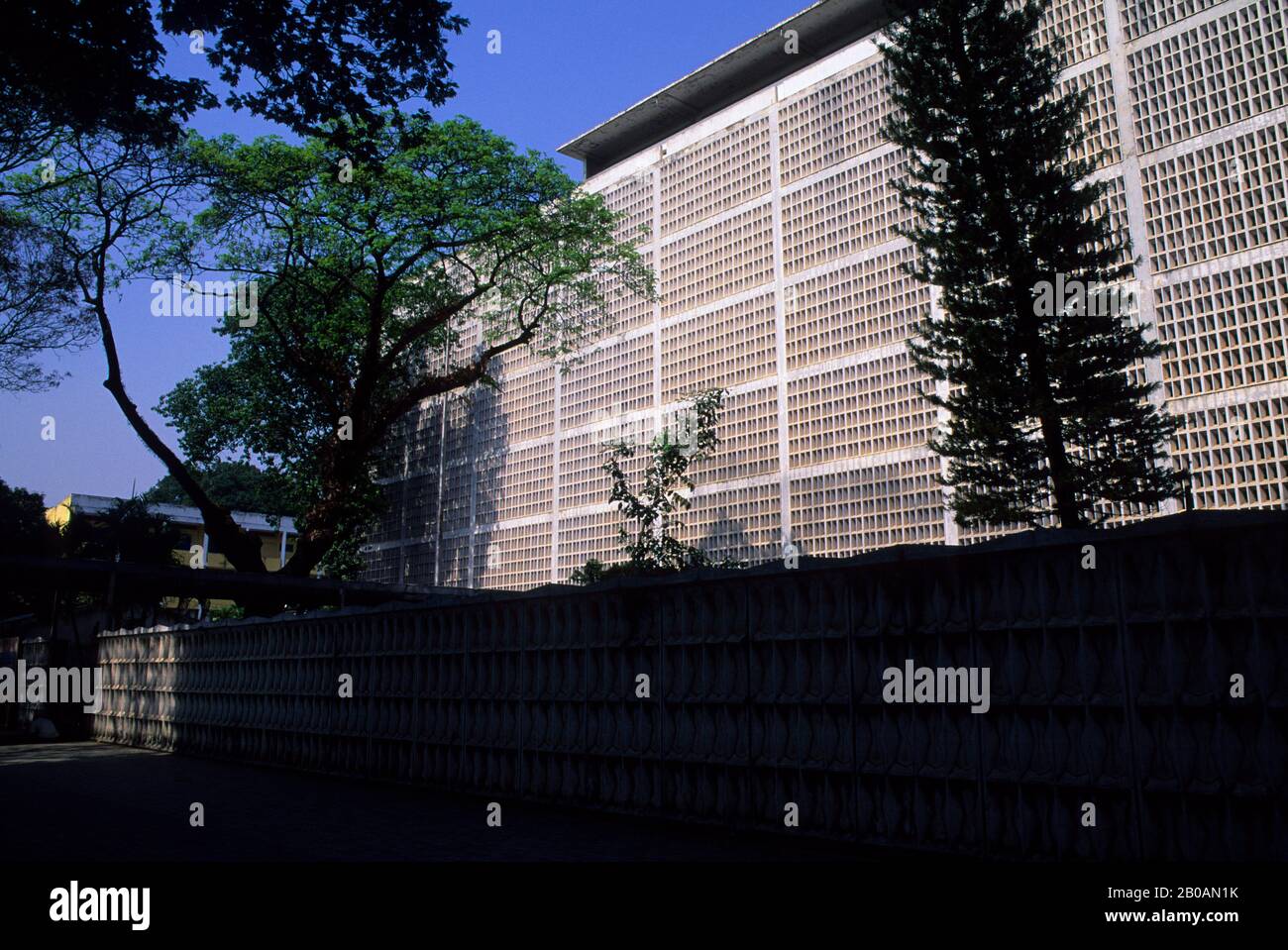 VIETNAM, HO CHI MINH VILLE (SAIGON), ANCIENNE AMBASSADE DES ÉTATS-UNIS Banque D'Images