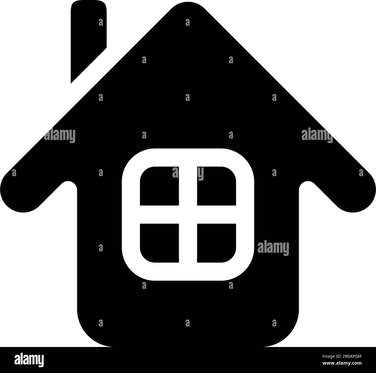 modèle de conception de l'icône accueil Illustration de Vecteur