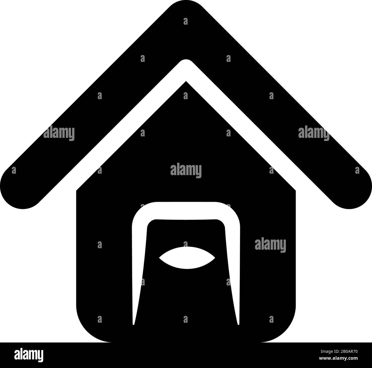 modèle de conception de l'icône accueil Illustration de Vecteur