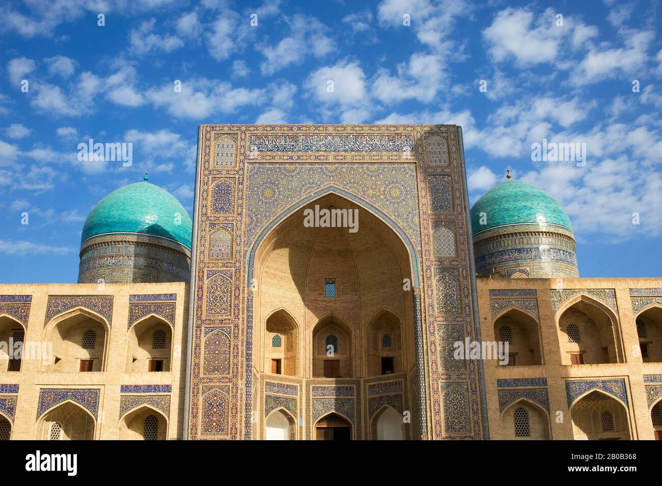 OUZBÉKISTAN, BOUKHARA, MIRI ARAB MADRASAH (ÉCOLE RELIGIEUSE) Banque D'Images