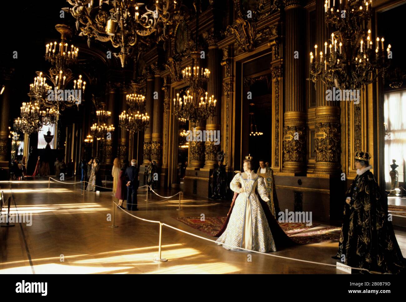 FRANCE, PARIS, OPÉRA, INTÉRIEUR Banque D'Images