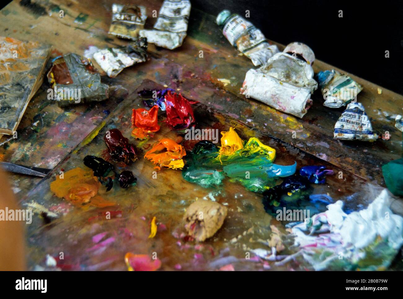 FRANCE, PARIS, MONTMARTE, QUARTIER DES ARTISTES Banque D'Images