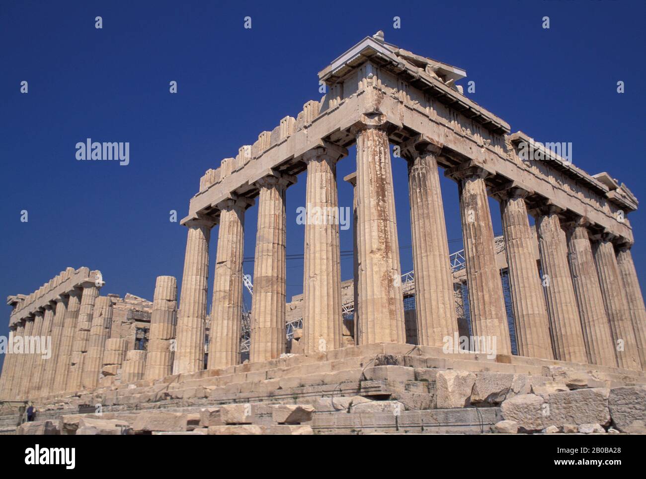 GRÈCE, ATHÈNES, ACROPOLE, PARTHÉNON Banque D'Images