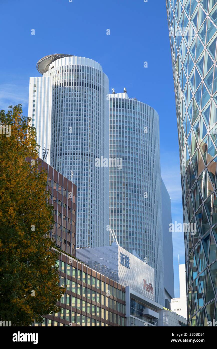 Jr Central Towers, Nagoya, Japon Banque D'Images