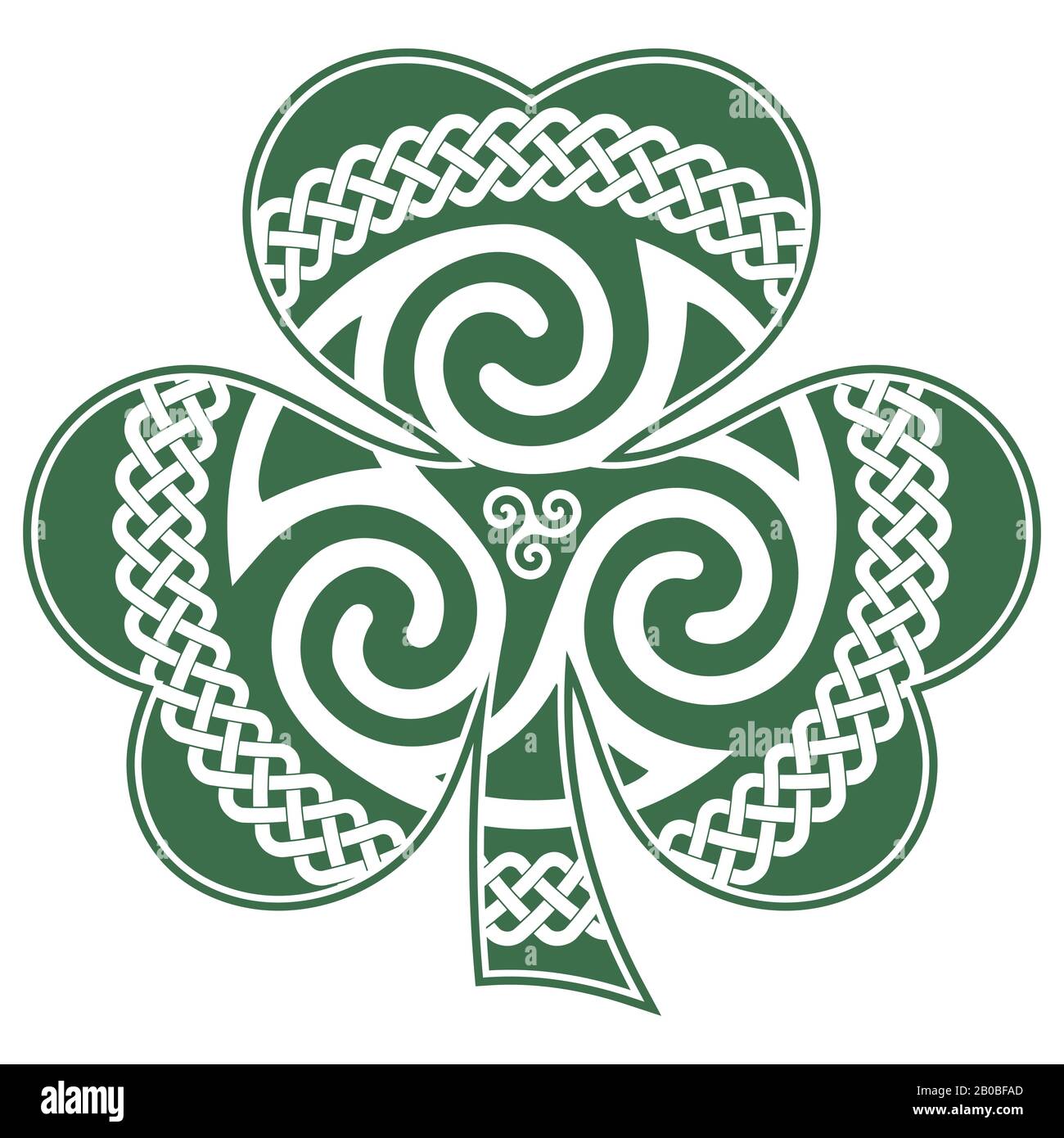 Point De Croix Kit Broderie Trèfle Irlandais - 15x15cm | Cadeau Fait Main  Saint Patrick Broderie Trèfle Irlandais, image size:1300x1390