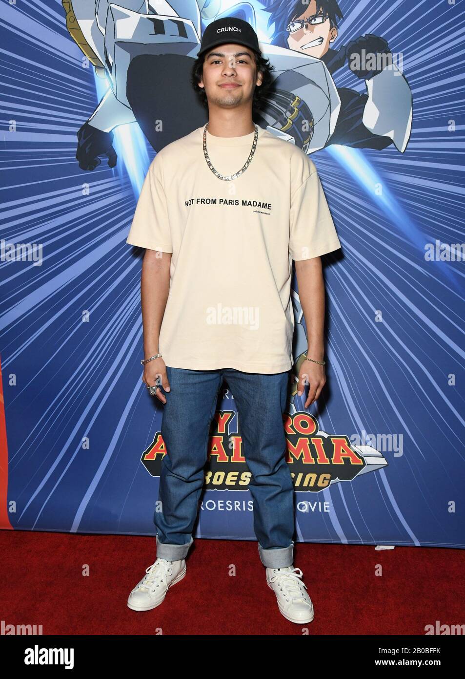 19 Février 2020 - Westwood, Californie - Xolo Mariduena. Funimation Films Présente La Première Nord-Américaine De 'My Hero Academia: Heroes Rising' Tenue Au Regency Village Theatre. (Image de crédit : © Birdie Thompson/AdMedia via ZUMA Wire) Banque D'Images