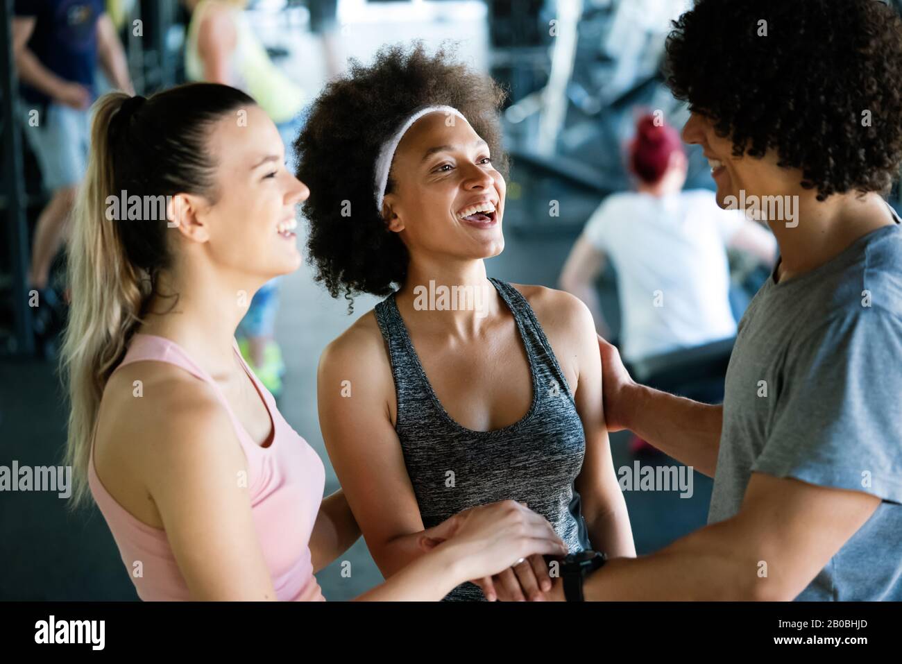 Fitness, sport, formation, sport, succès et le style de concept Banque D'Images