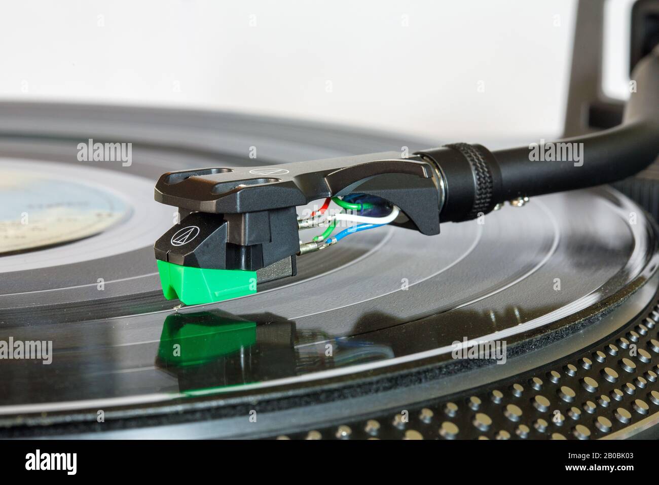 Platine phonographe audio-Technica AT-LP120 XUSB avec marque déposée Photo  Stock - Alamy