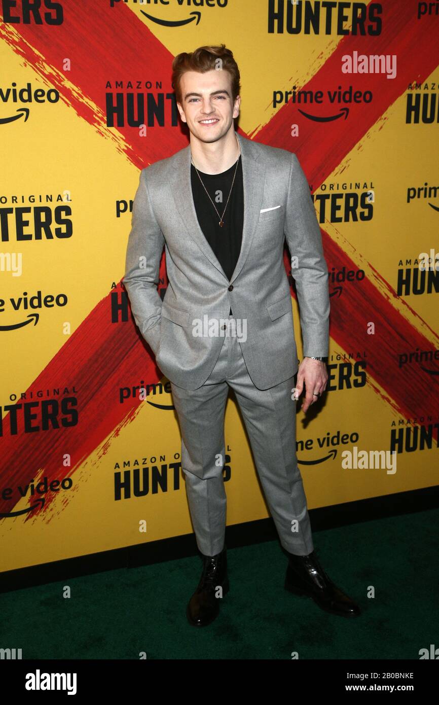 19 février 2020 - Los Angeles, Californie - Jonno Davies. La première mondiale de Hunters a eu lieu au DGA Theatre. (Image de crédit : © Fs/AdMedia via ZUMA Wire) Banque D'Images