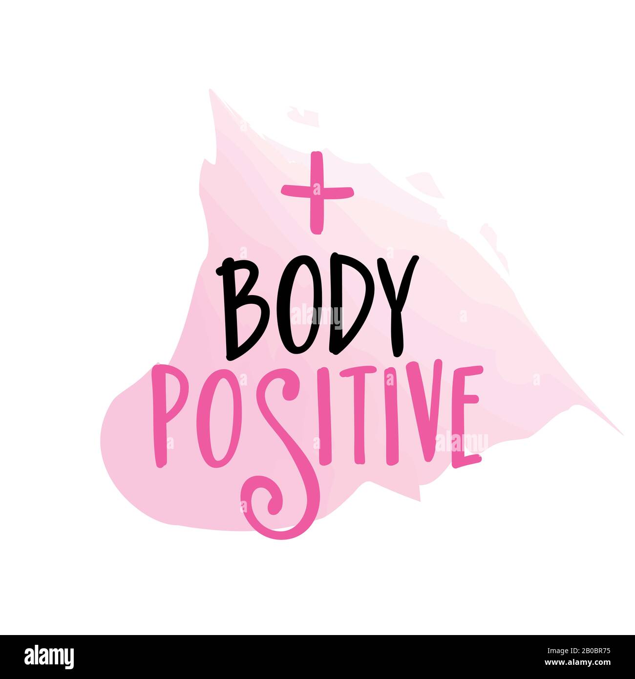 Corps Positif Heureux Auto Acceptable Citations Concept Positif De Corps Heureux Seduisante Chaque Femme Pour Le Mouvement D Acceptation Illustration Vectorielle Image Vectorielle Stock Alamy