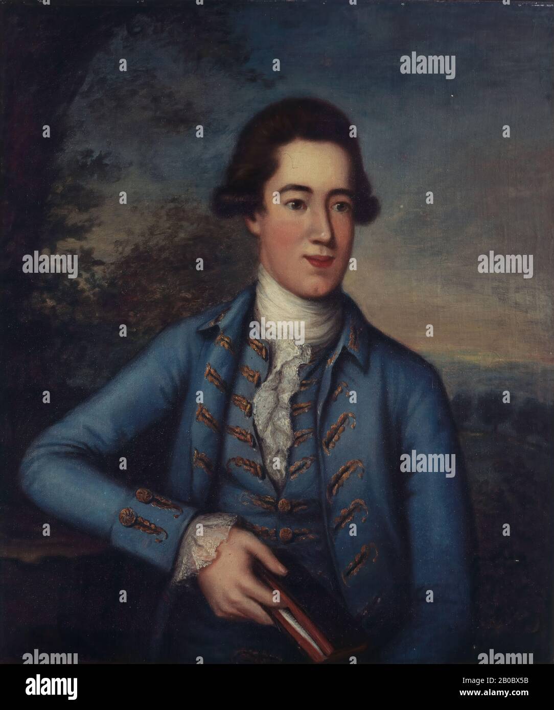 Artiste inconnu, Portrait de James Bowdoin III, CA. 1770-1775, huile sur toile, 30 1/4 in. x 25 1/2 in. (76,84 cm x 64,77 cm) Banque D'Images