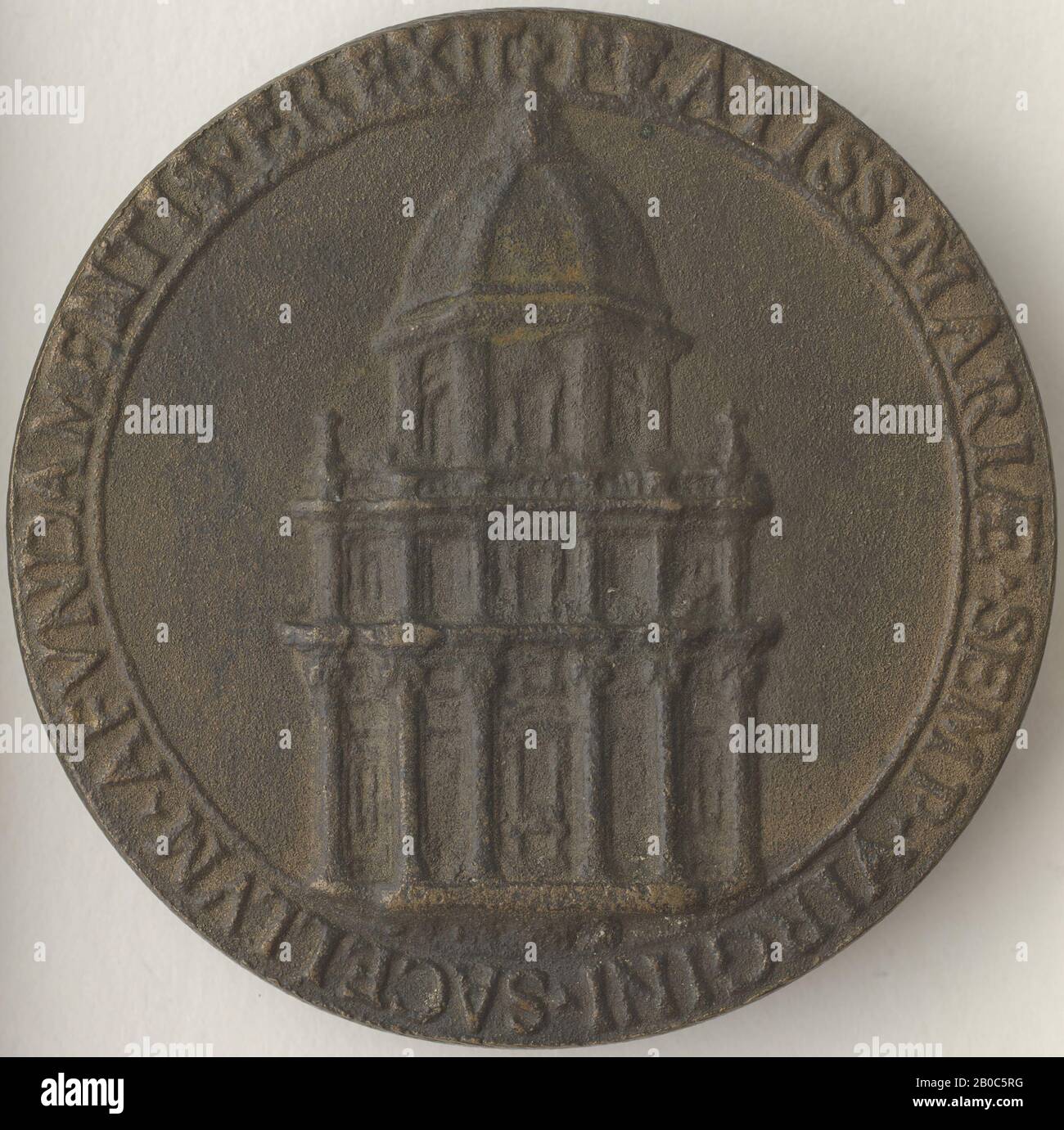 Artiste inconnu, Paul V, 1605, bronze, 2 3/16 po. (5,5 cm) Banque D'Images