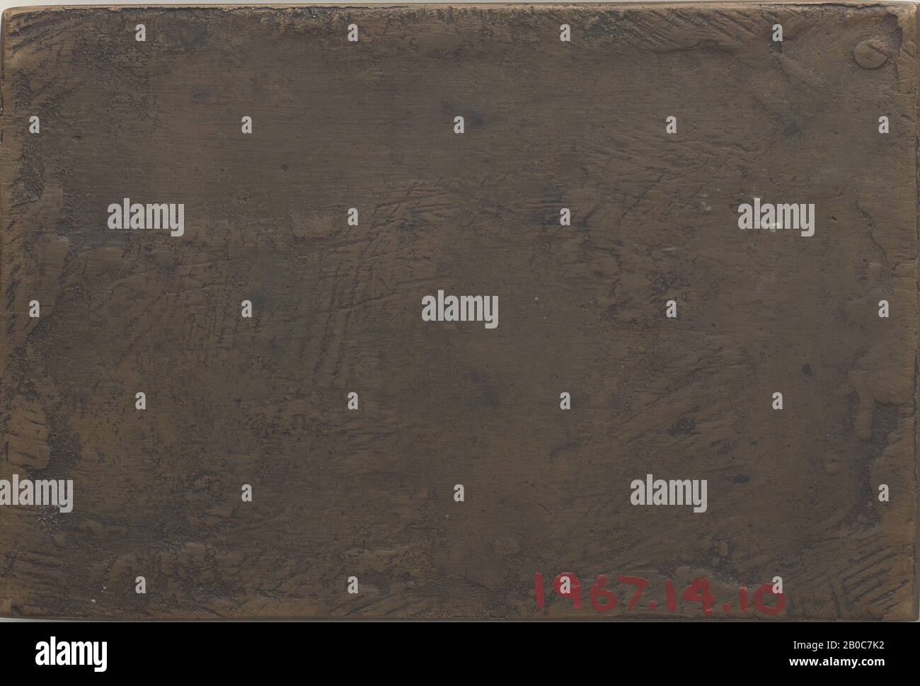 Artiste inconnu, scène à une auberge, s. d., bronze, 2 5/8 in. X 4 in. (6,7 cm x 10,1 cm) Banque D'Images