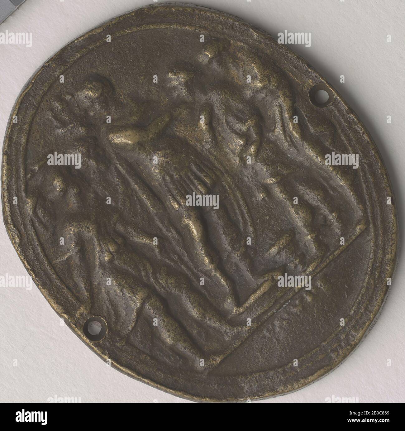 Valerio Belli, continuité de Scipio Plaquette, 1500-1546, bronze, 1 15/16 po. (4,9 cm) Banque D'Images