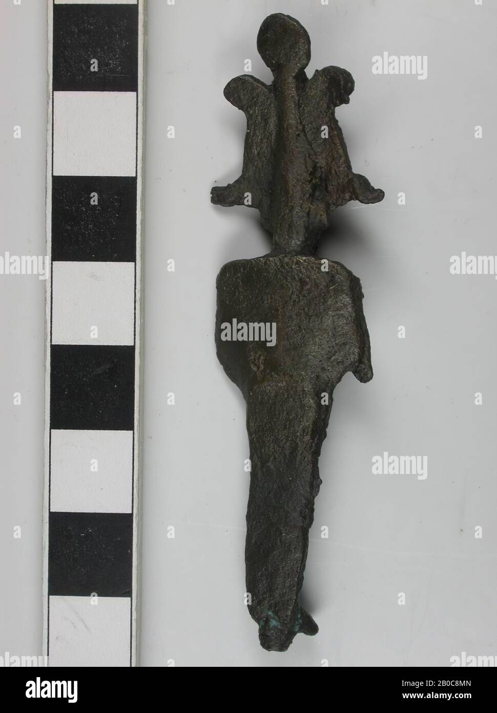 Osiris, debout, bronze, dieu, bronze, 7,3 cm, Période Tardive, Egypte Banque D'Images