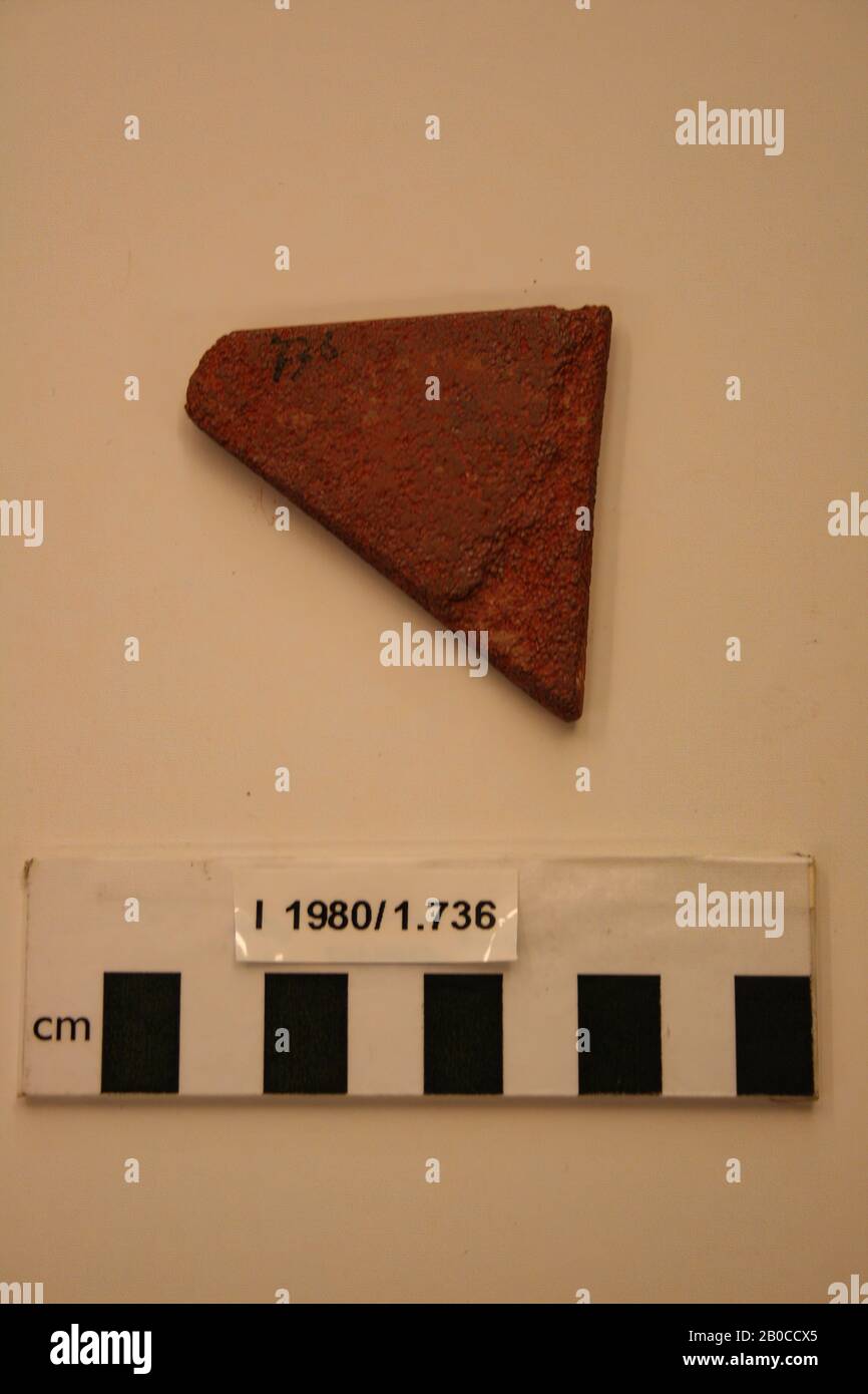 Fragment, pierre, temps préhistorique, Pays-Bas, Limbourg, Stein, Elsoloo Banque D'Images