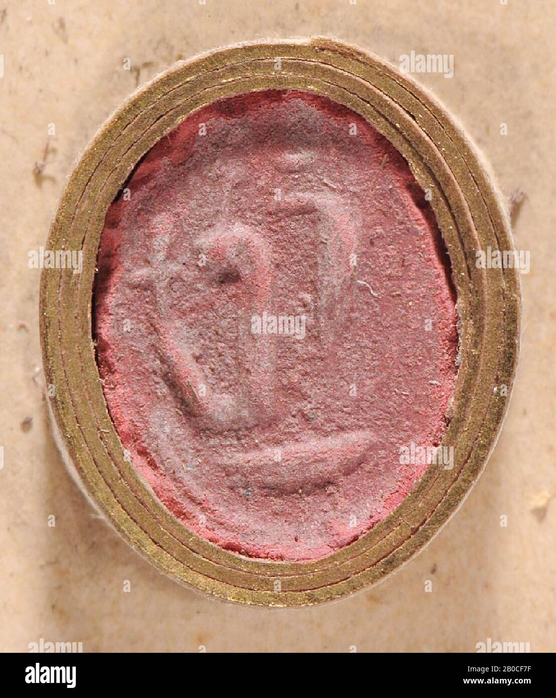 Scarab, dieu, assis, serpent, phoque, scarabée, foi, 1,3 cm, Egypte Banque D'Images