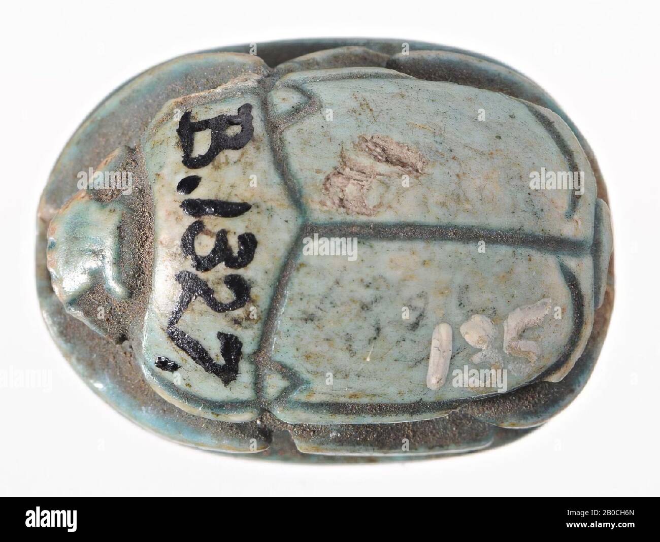 Egypte, phoque, scarabée, foi, 1,8 cm, nouvel Empire, 18ème dynastie, Amenhotep III,?, Egypte Banque D'Images