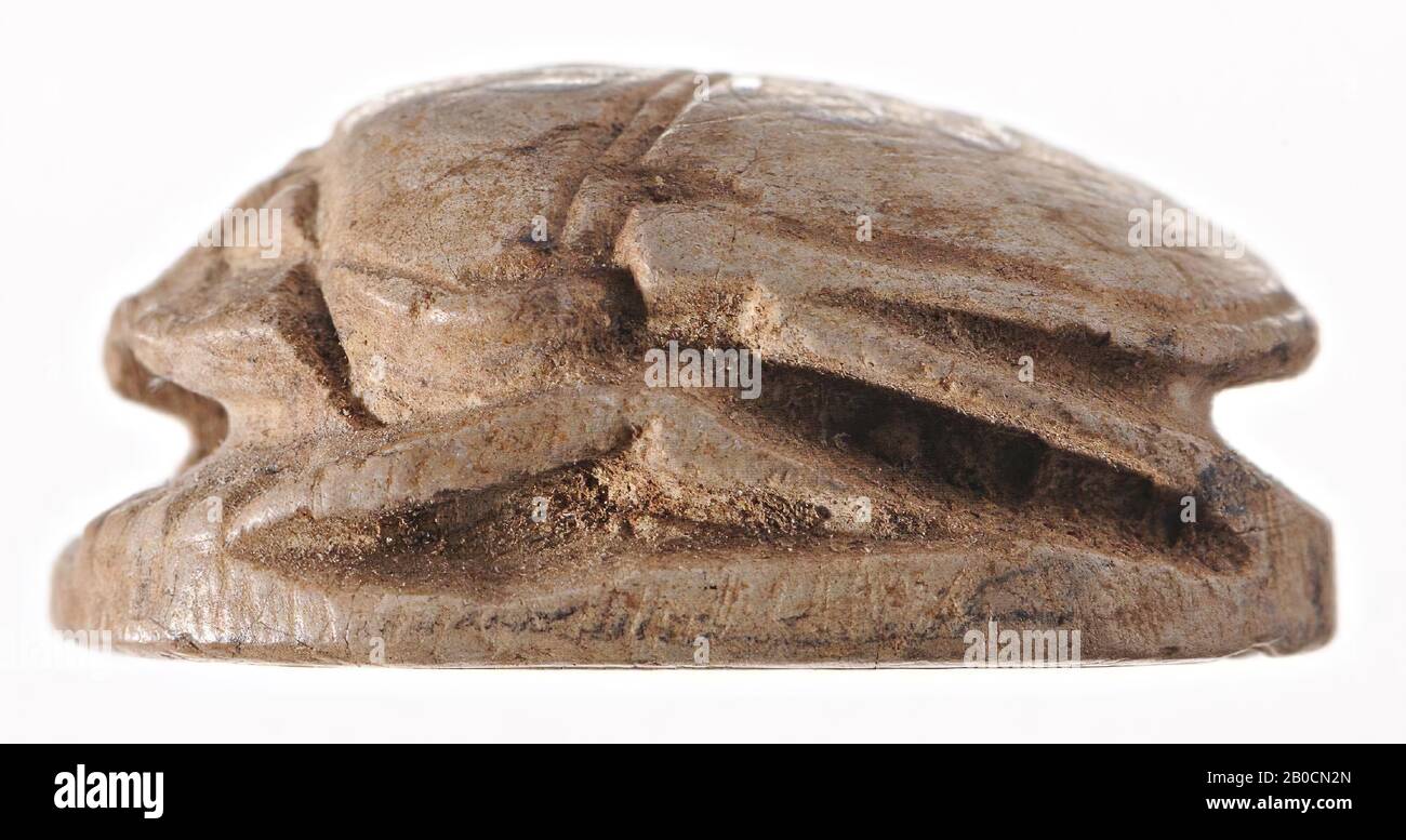 Scarab, Amonre, phoque, scarabée, foi, 2,7 cm, Egypte Banque D'Images