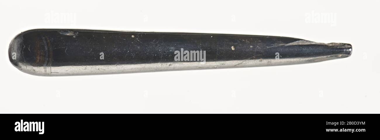 Egypte, tube kohl, tige de maçonnerie, hématite, 4,9 cm, nouvel Empire, Egypte Banque D'Images