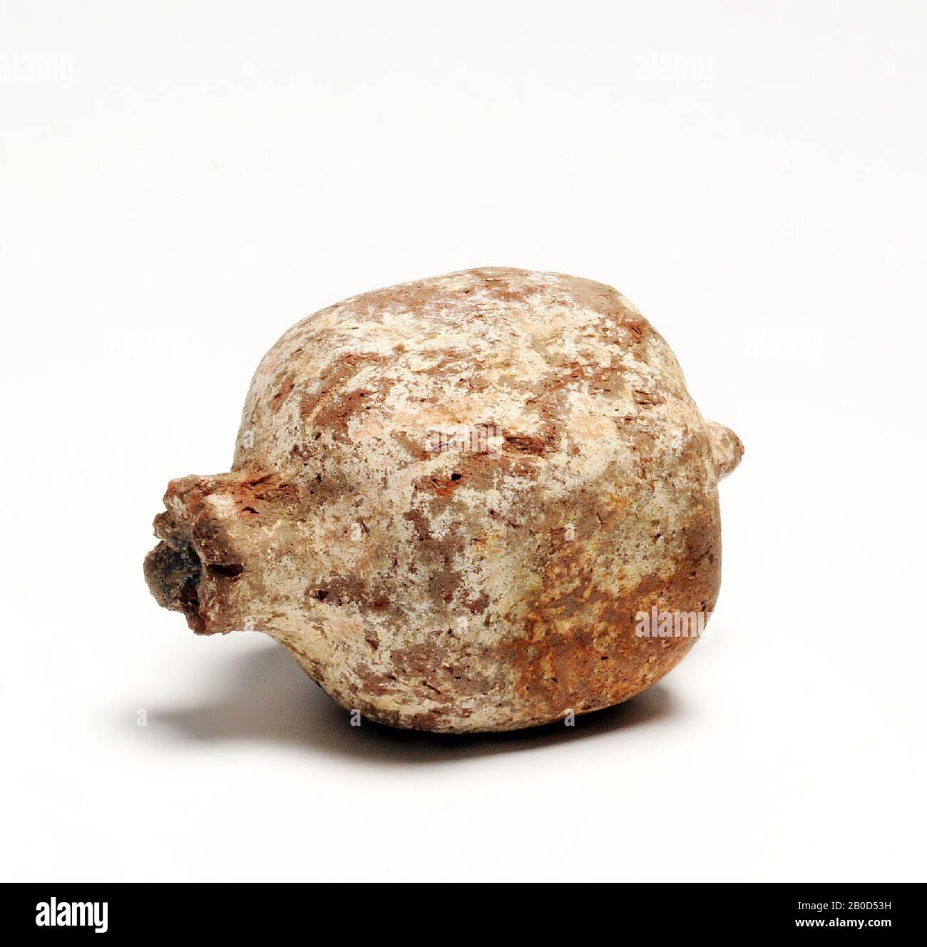 Grenade, ornement, grenade, faïence, stuc, 9 cm, Egypte Banque D'Images
