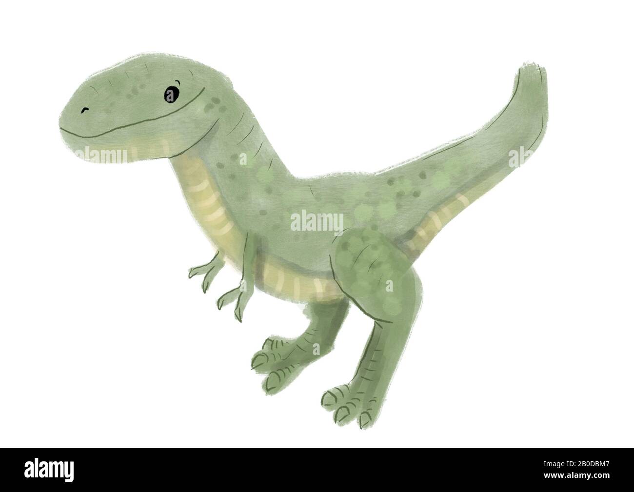 Illustration de Tyrannosaure Rex Banque D'Images